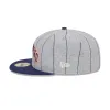 San Diego Padres Heather Pinstripe 59FIFTY Fitted Hat sold by New Era