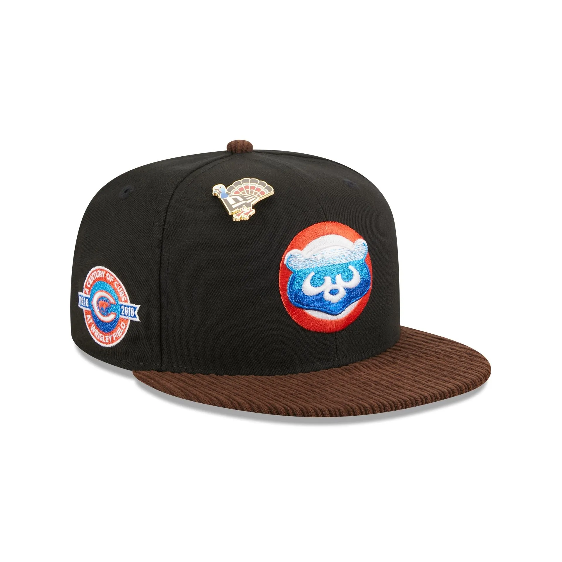 Chicago Cubs Feathered Cord 59FIFTY Fitted Hat sold by New Era