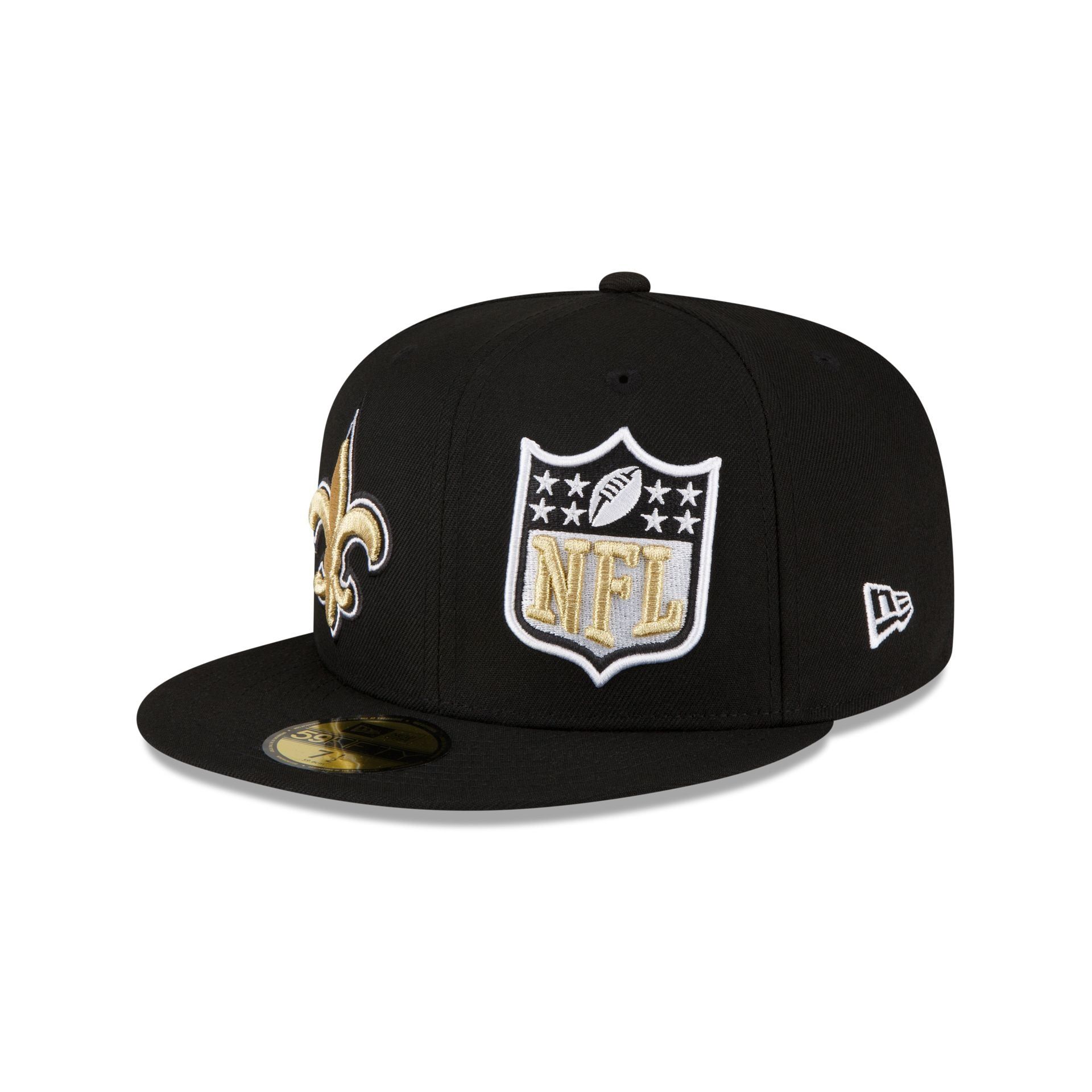 New Orleans Saints 2023 Sideline Black 59FIFTY Fitted Hat sold by New Era