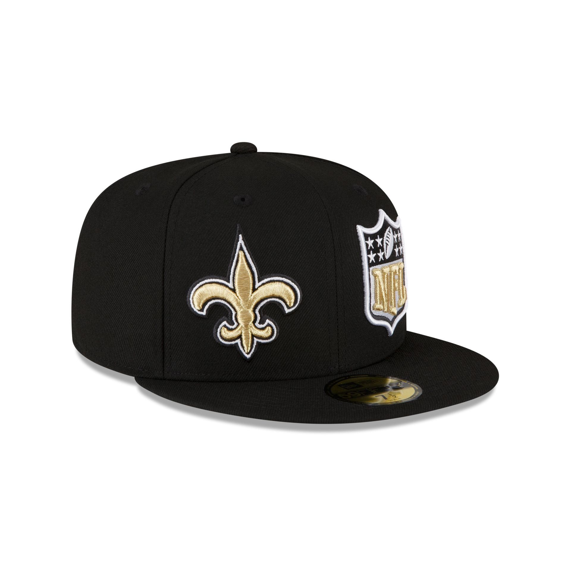 New Orleans Saints 2023 Sideline Black 59FIFTY Fitted Hat sold by New Era product image thumbnail 3