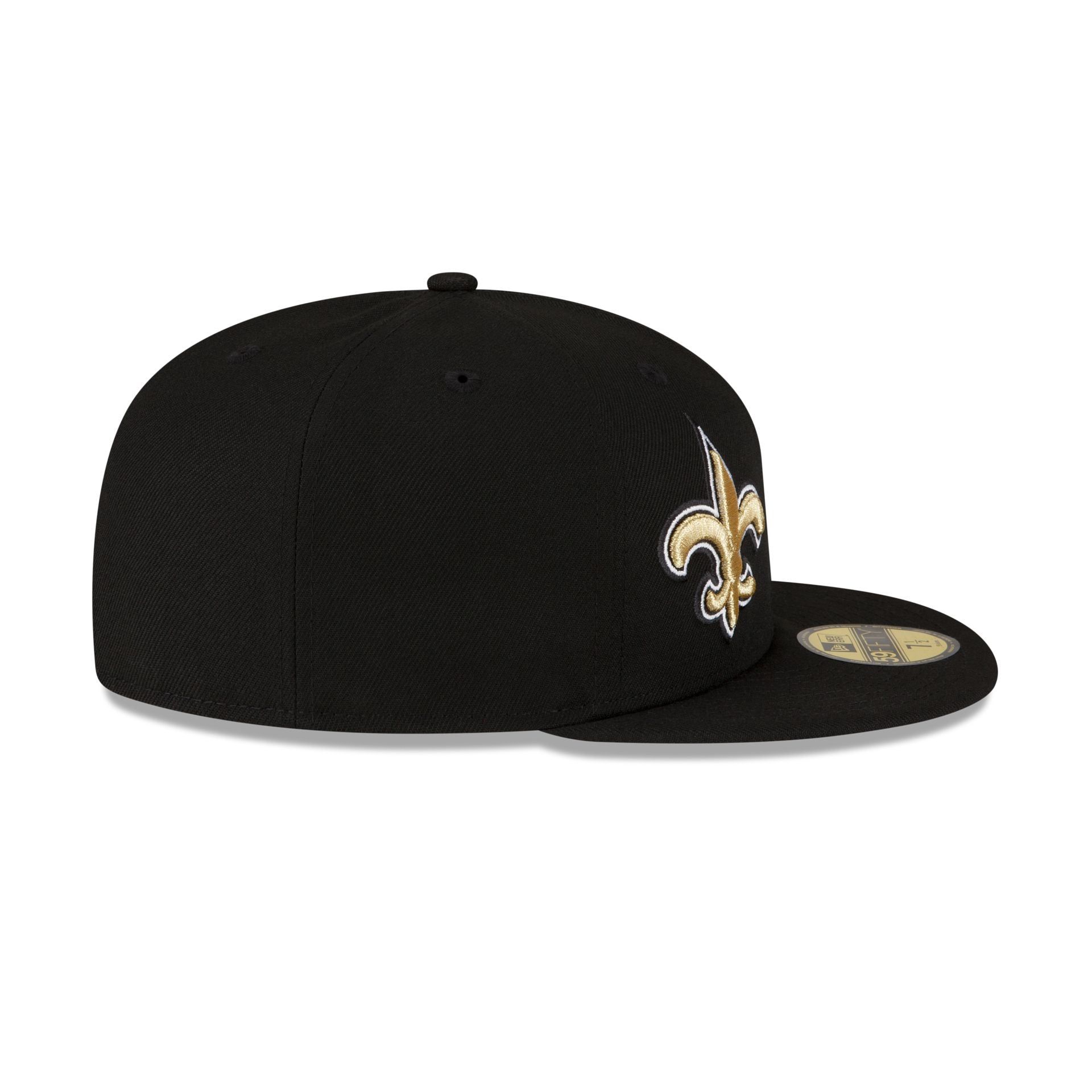New Orleans Saints 2023 Sideline Black 59FIFTY Fitted Hat sold by New Era product image thumbnail 5