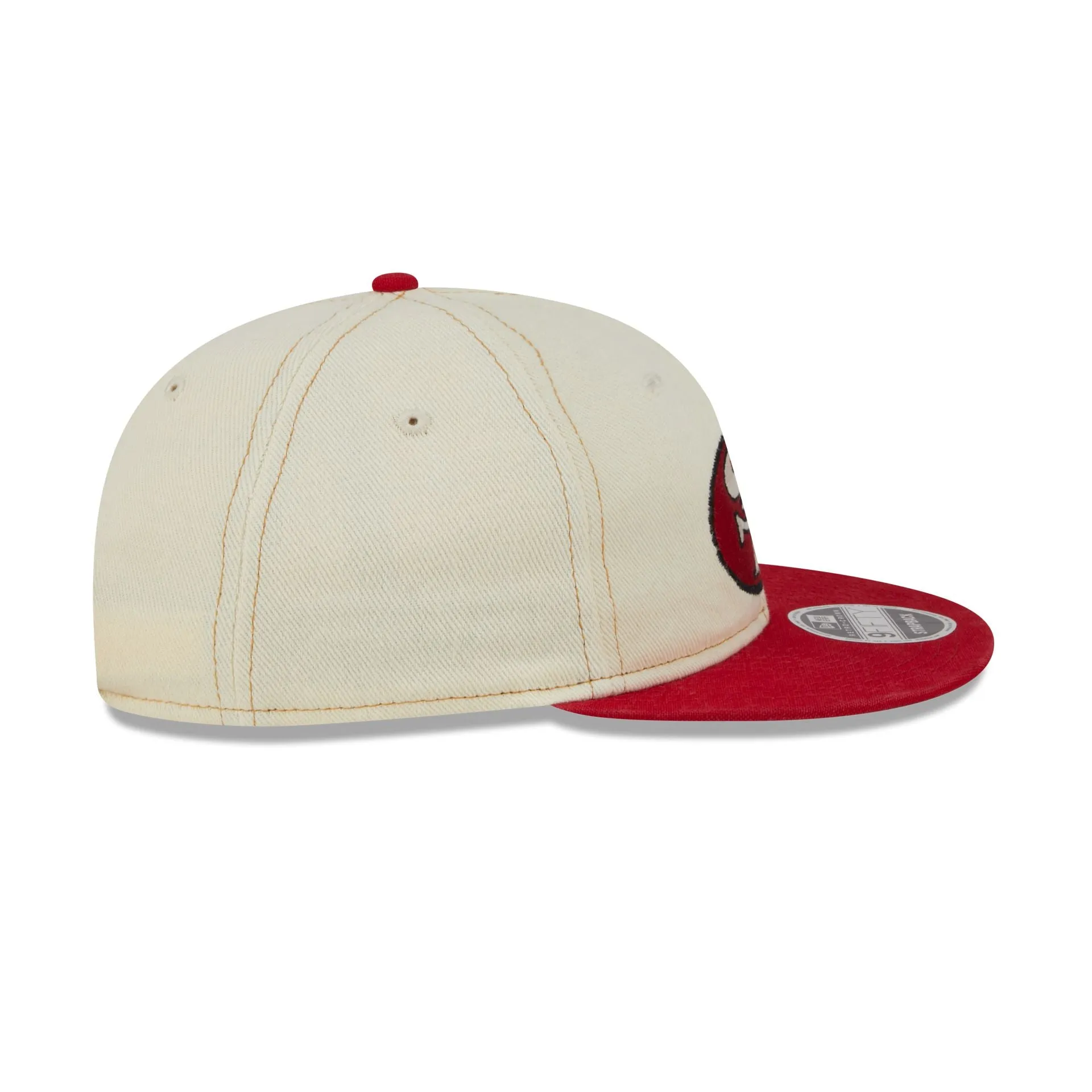 San Francisco 49ers Chrome Denim Retro Crown 9FIFTY Adjustable Hat sold by New Era product image thumbnail 5