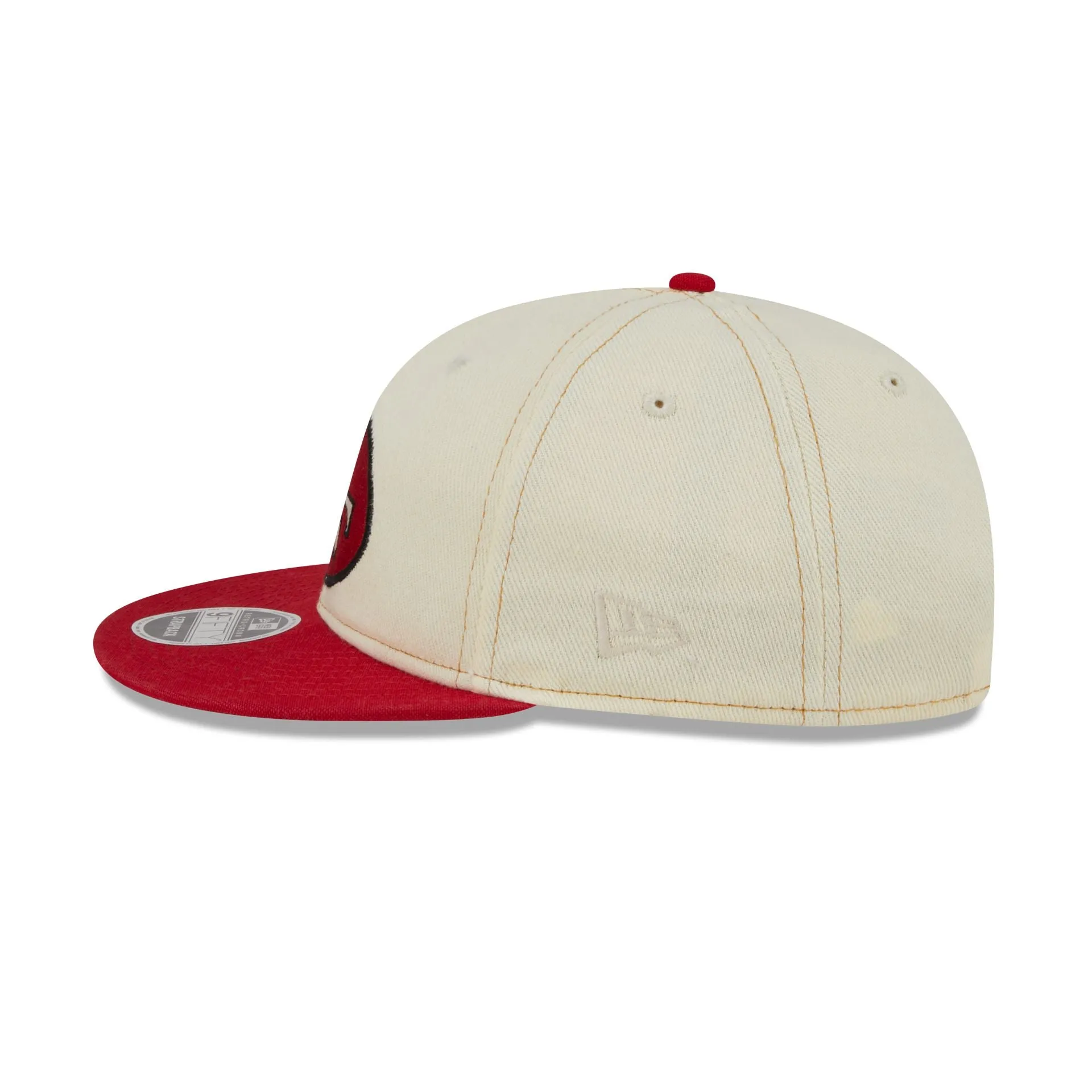 San Francisco 49ers Chrome Denim Retro Crown 9FIFTY Adjustable Hat sold by New Era product image thumbnail 4