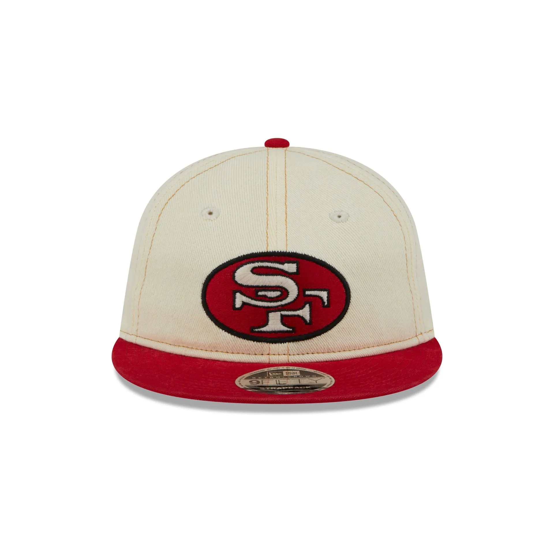 San Francisco 49ers Chrome Denim Retro Crown 9FIFTY Adjustable Hat sold by New Era product image thumbnail 2