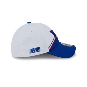 New York Giants 2023 Sideline White 39THIRTY Stretch Fit Hat sold by New Era