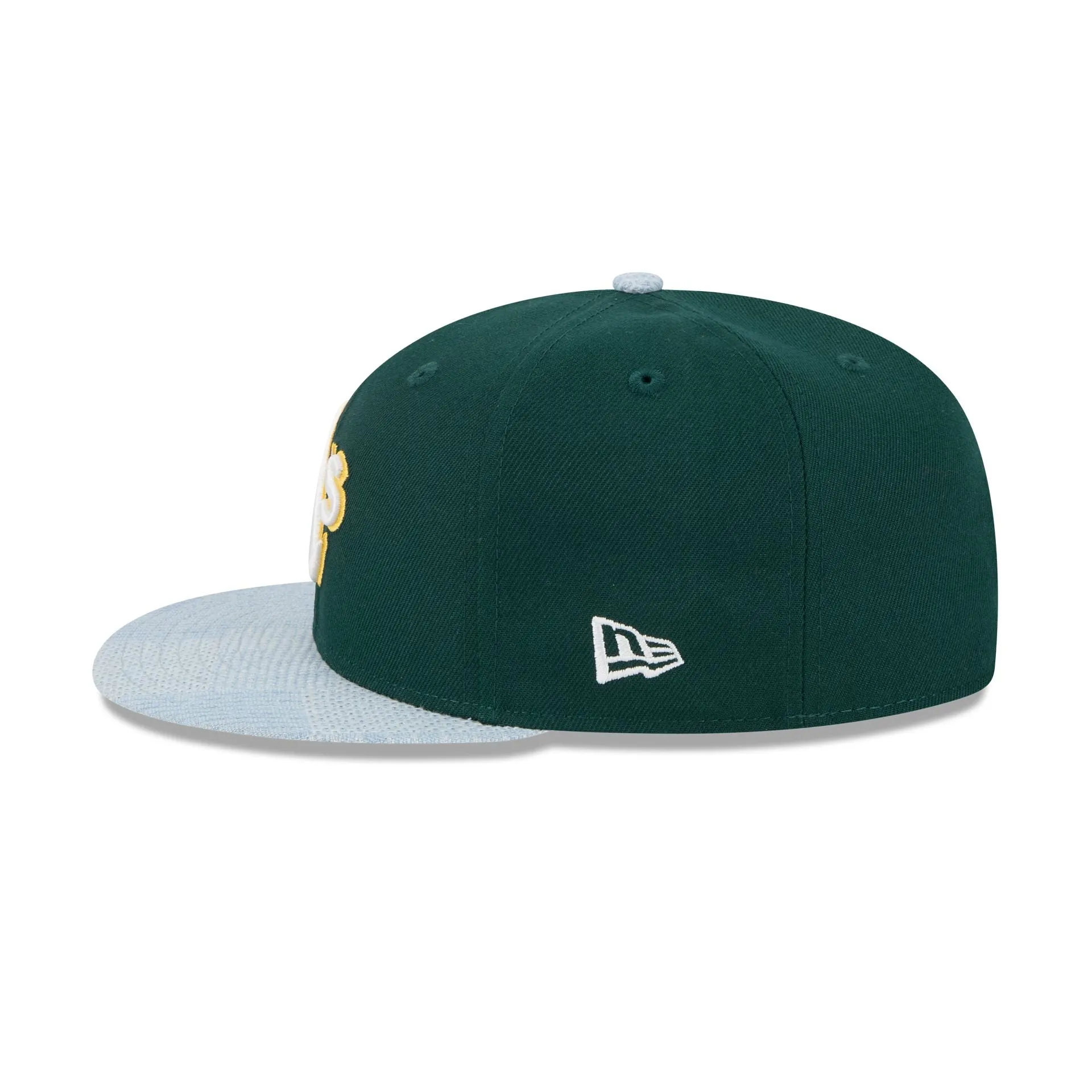 Oakland Athletics Patch Denim 59FIFTY Fitted Hat sold by New Era product image thumbnail 4