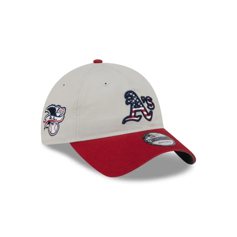 Oakland Athletics Independence Day 2024 9TWENTY Adjustable Hat sold by New Era