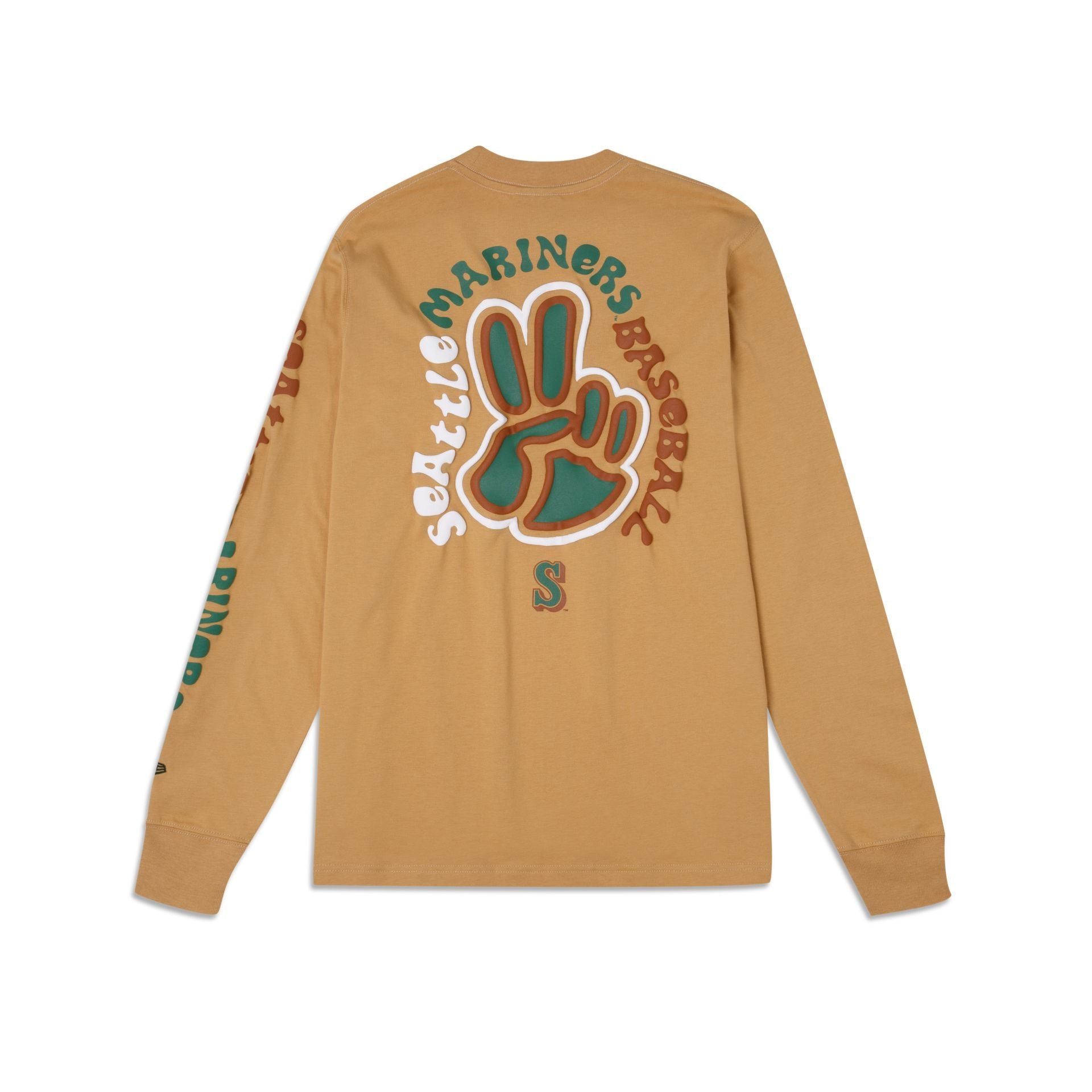 Seattle Mariners Camp Long Sleeve T-Shirt sold by New Era product image thumbnail 3