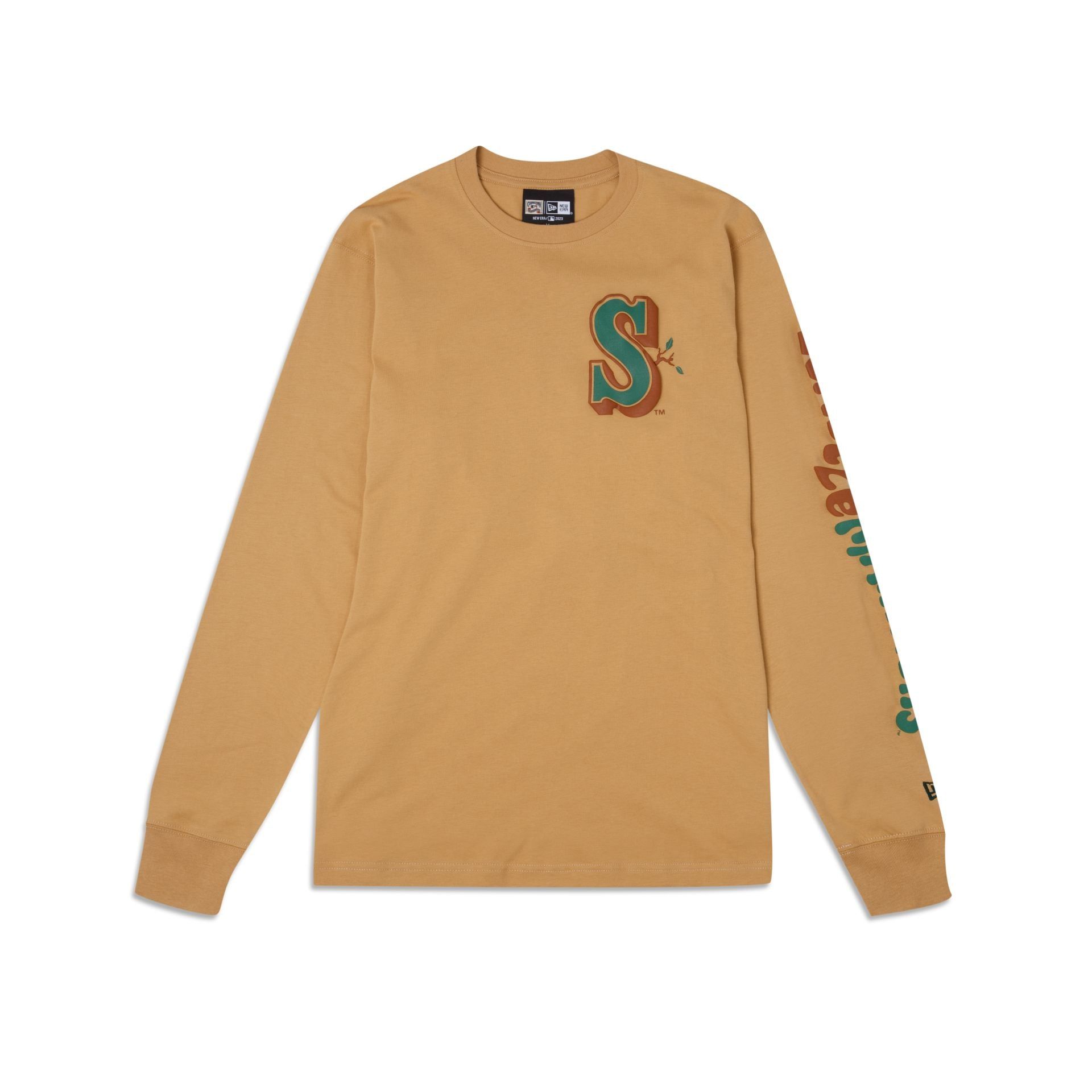 Seattle Mariners Camp Long Sleeve T-Shirt sold by New Era