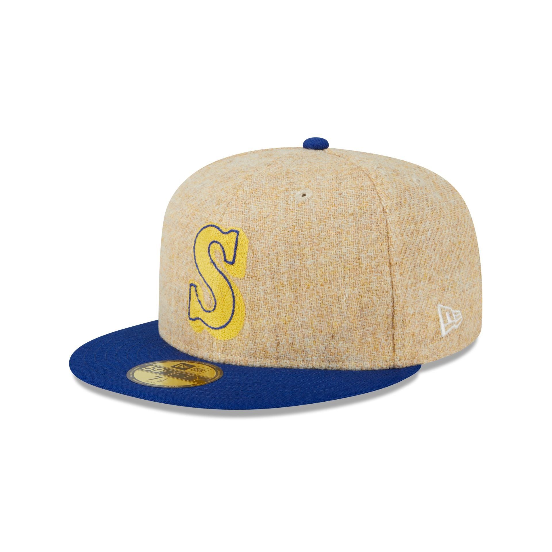 Seattle Mariners Harris Tweed 59FIFTY Fitted Hat sold by New Era product image thumbnail 3