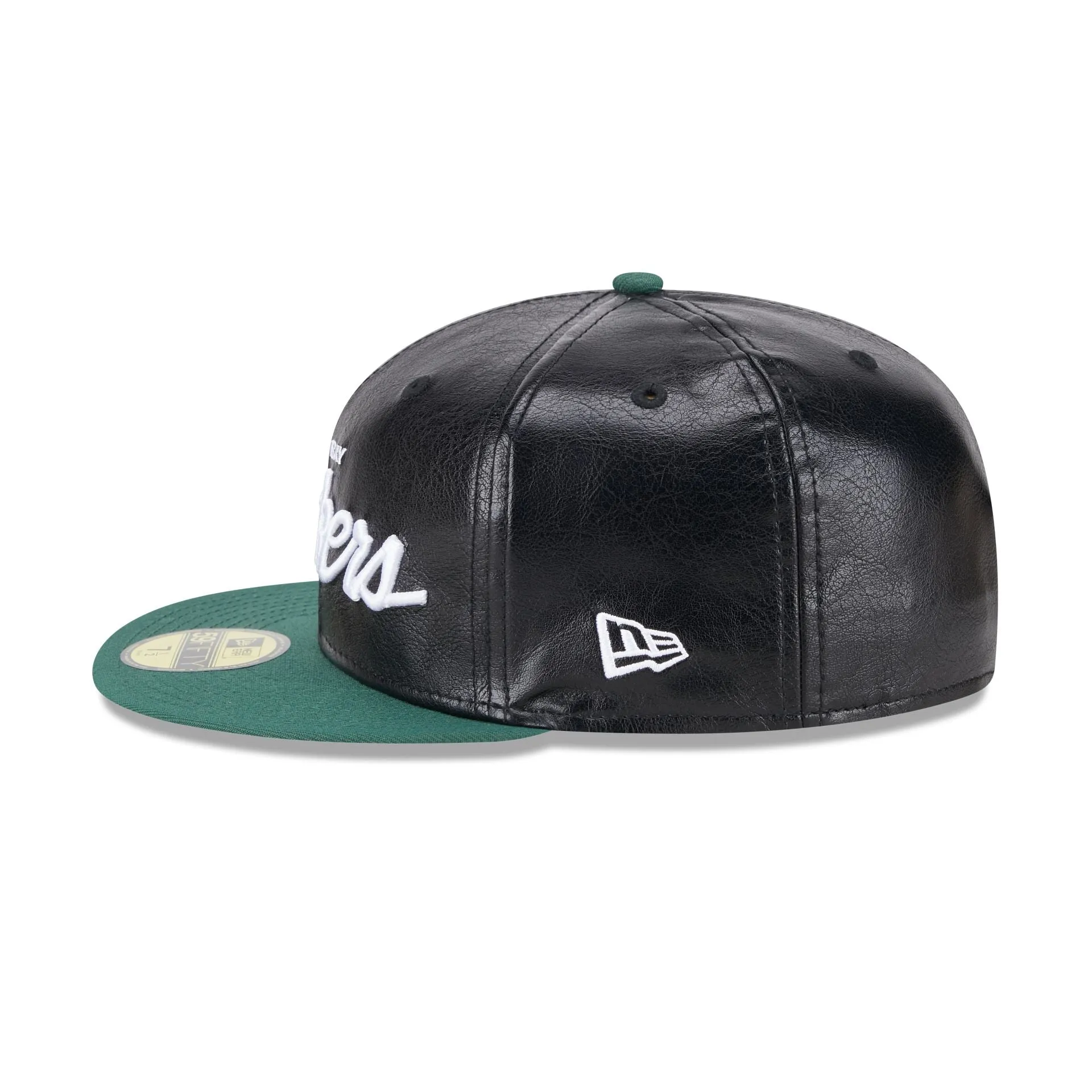 Green Bay Packers Faux Leather Crown 59FIFTY Fitted Hat sold by New Era product image thumbnail 4