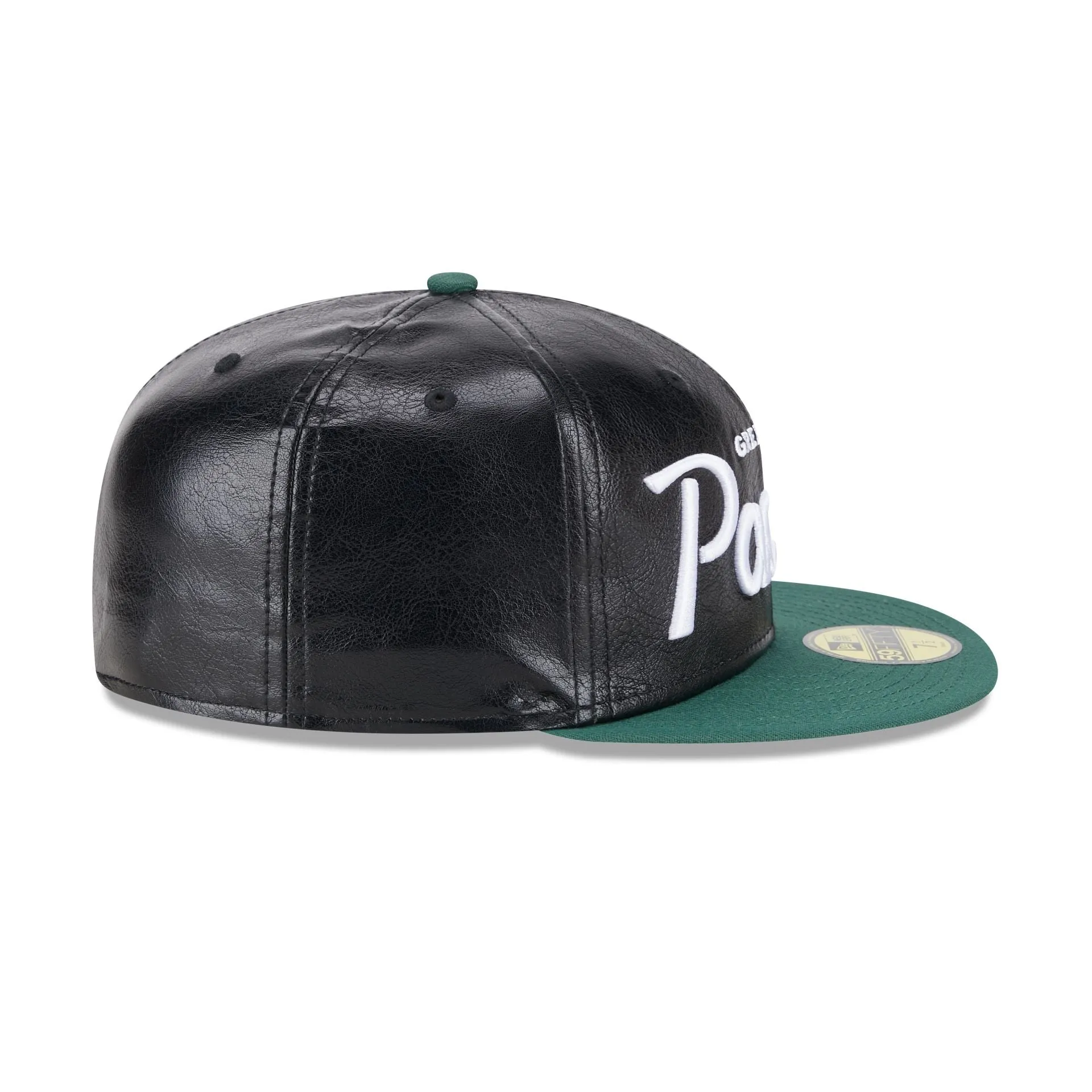 Green Bay Packers Faux Leather Crown 59FIFTY Fitted Hat sold by New Era product image thumbnail 5
