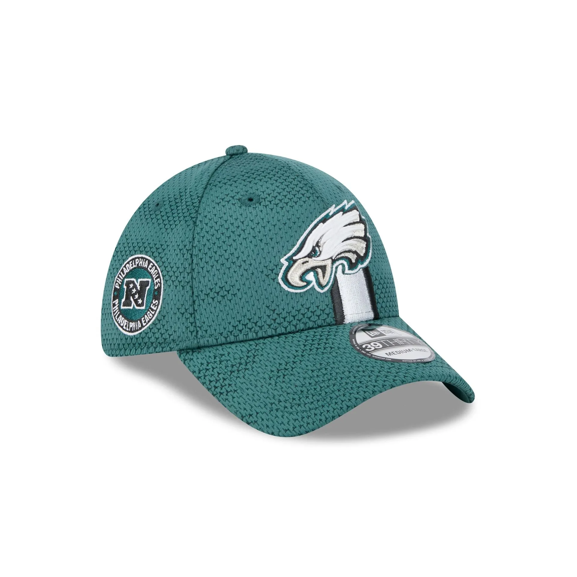 Philadelphia Eagles 2024 Sideline 39THIRTY Stretch Fit Hat sold by New Era