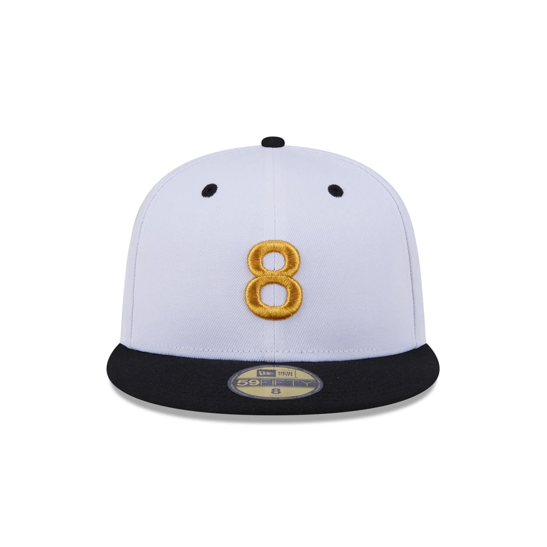 New Era Cap Signature Size 8 White 59FIFTY Fitted Hat sold by New Era product image thumbnail 2