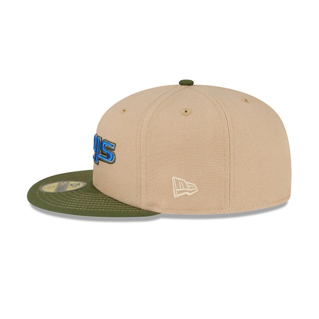 Just Caps Beige Camel Tampa Bay Rays 59FIFTY Fitted Hat sold by New Era product image thumbnail 4