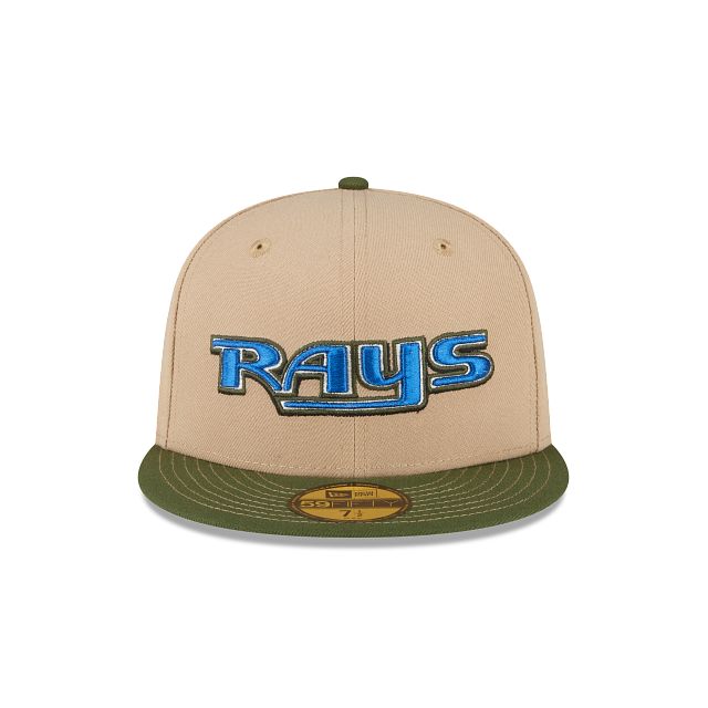 Just Caps Beige Camel Tampa Bay Rays 59FIFTY Fitted Hat sold by New Era product image thumbnail 2