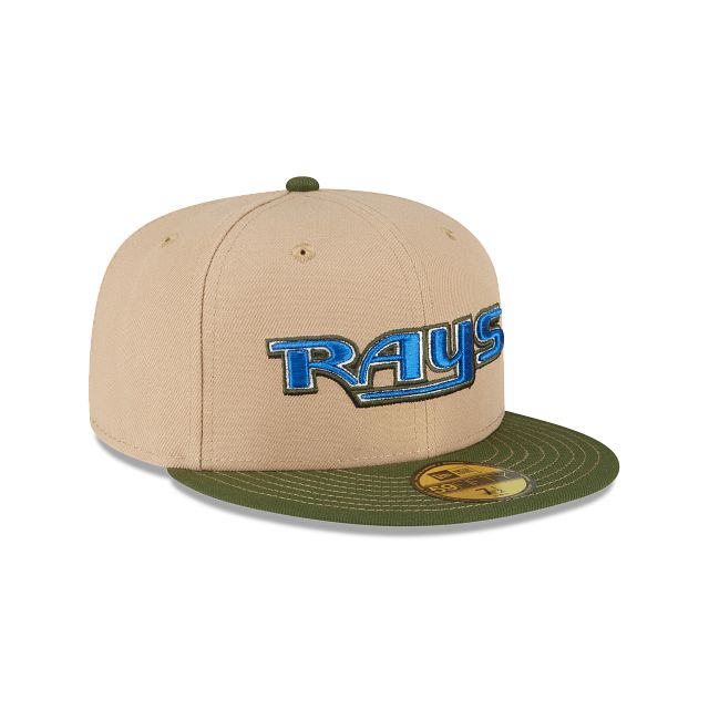 Just Caps Beige Camel Tampa Bay Rays 59FIFTY Fitted Hat sold by New Era product image thumbnail 3
