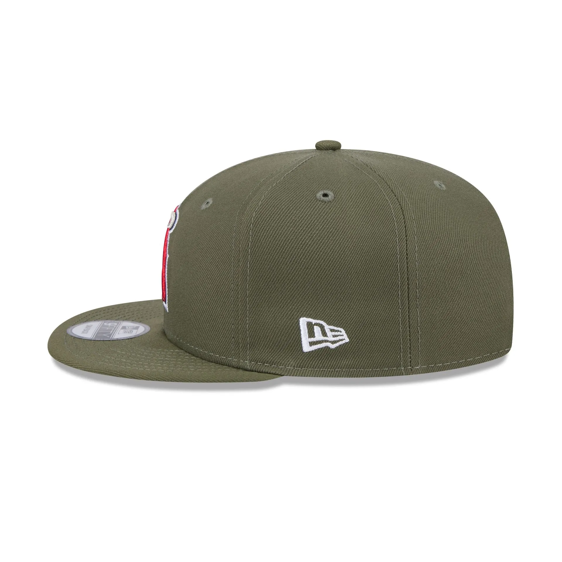 Los Angeles Angels Olive 9FIFTY Snapback Hat sold by New Era product image thumbnail 4