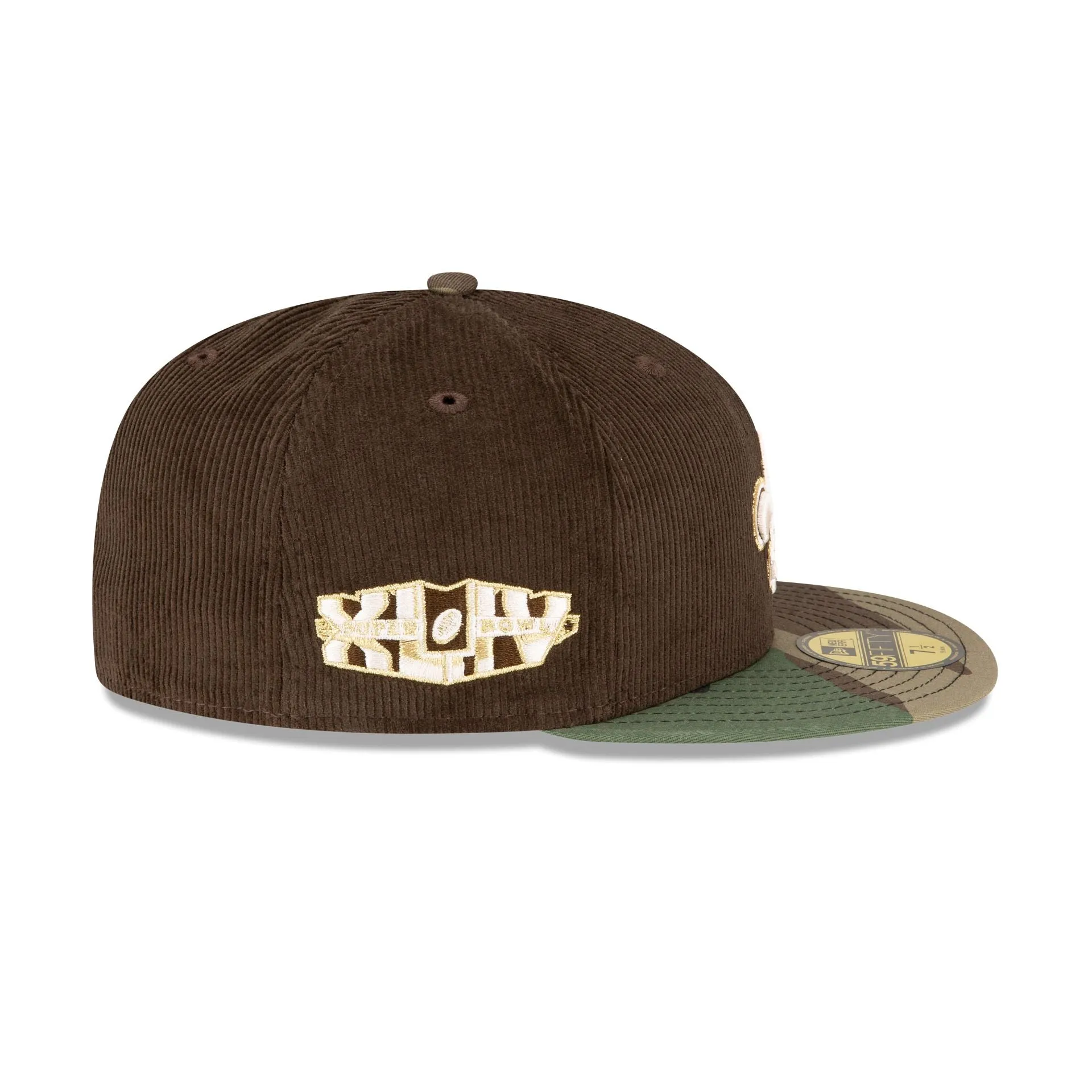 Just Caps Brown Camo New Orleans Saints 59FIFTY Fitted Hat sold by New Era product image thumbnail 4