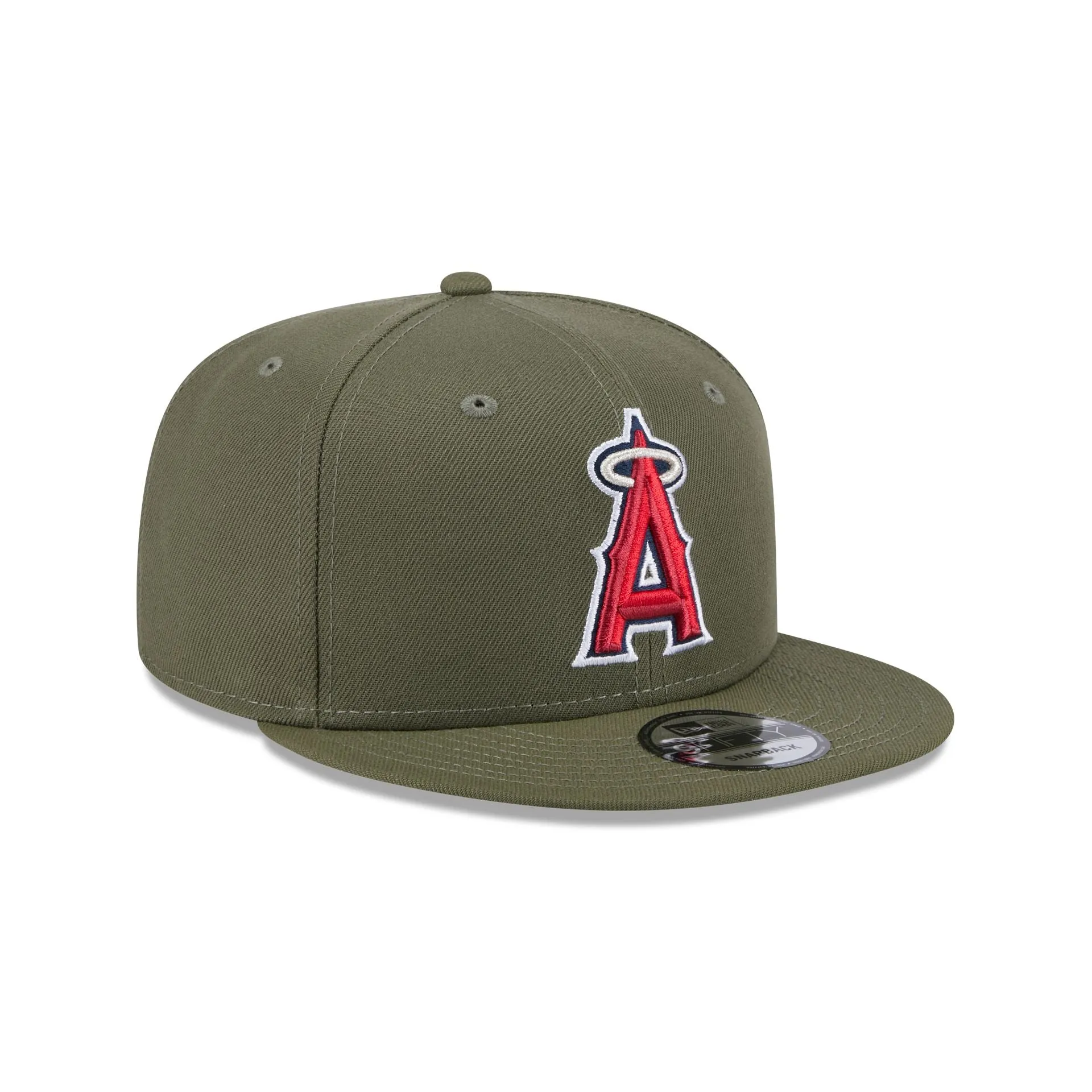Los Angeles Angels Olive 9FIFTY Snapback Hat sold by New Era product image thumbnail 3