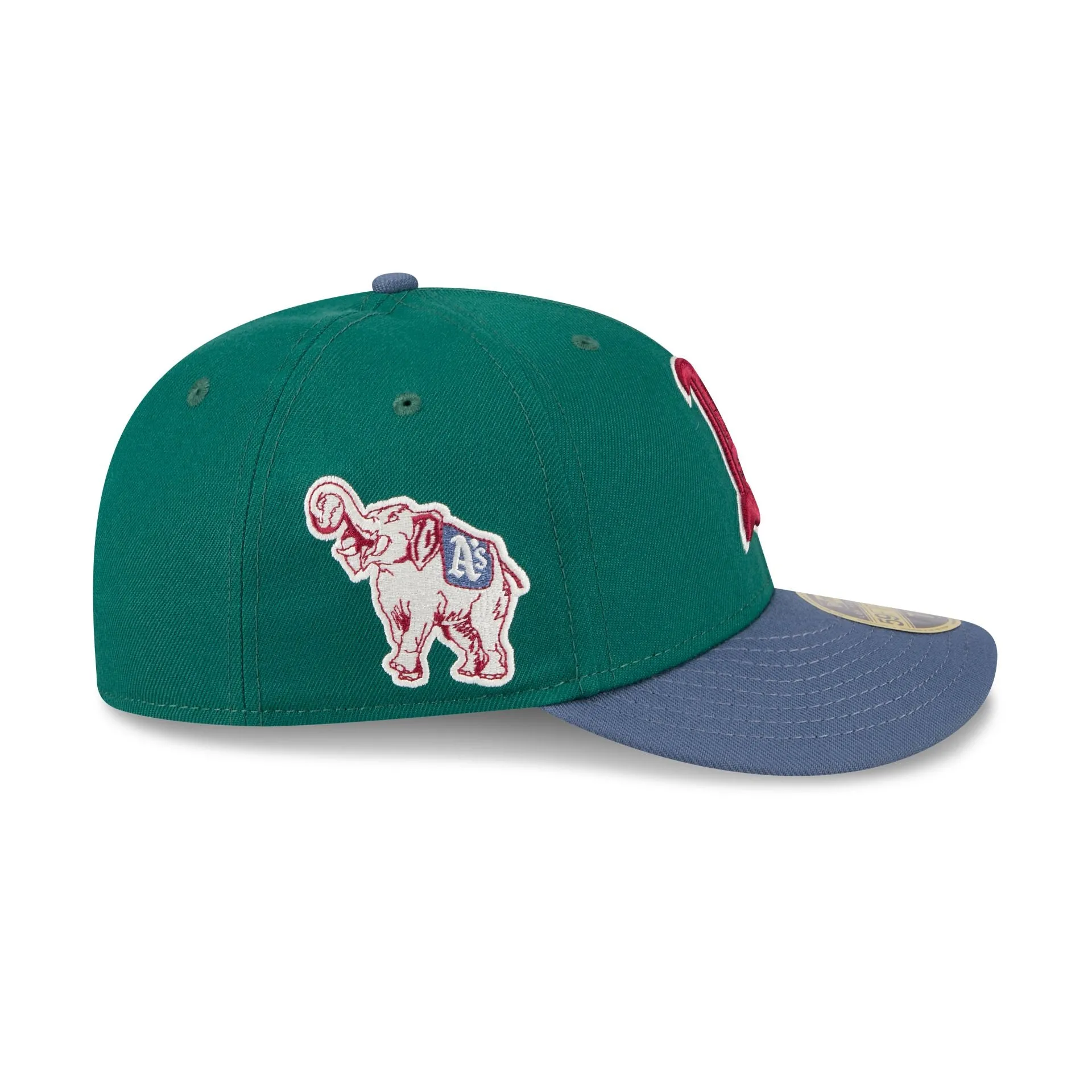 Oakland Athletics Green Gemstone Low Profile 59FIFTY Fitted Hat sold by New Era product image thumbnail 4