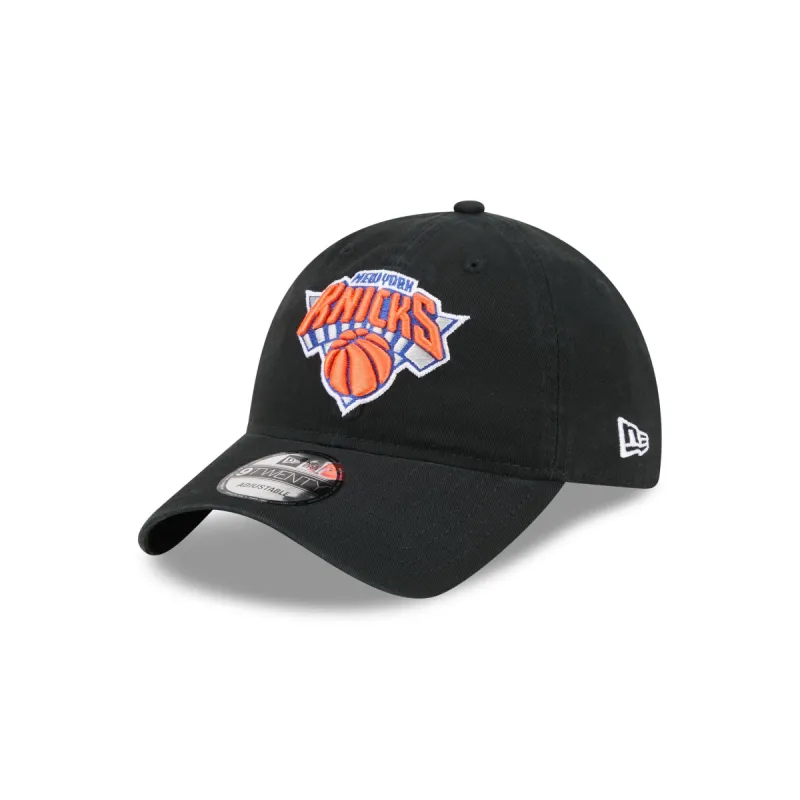 New York Knicks Black 9TWENTY Adjustable Hat sold by New Era