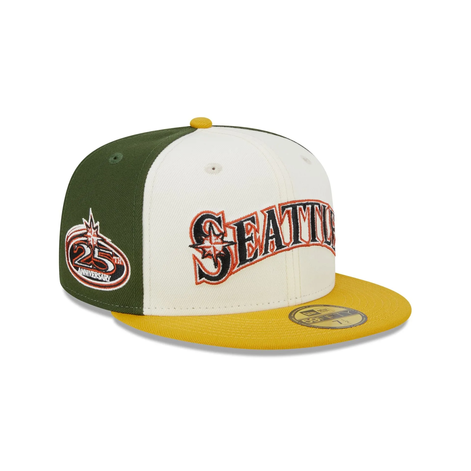 Seattle Mariners Two Tone Honey 59FIFTY Fitted Hat sold by New Era