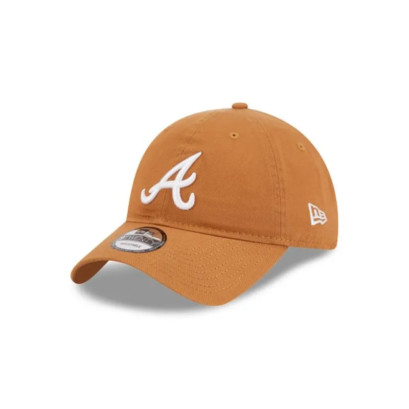 Atlanta Braves Light Bronze 9TWENTY Adjustable Hat sold by New Era