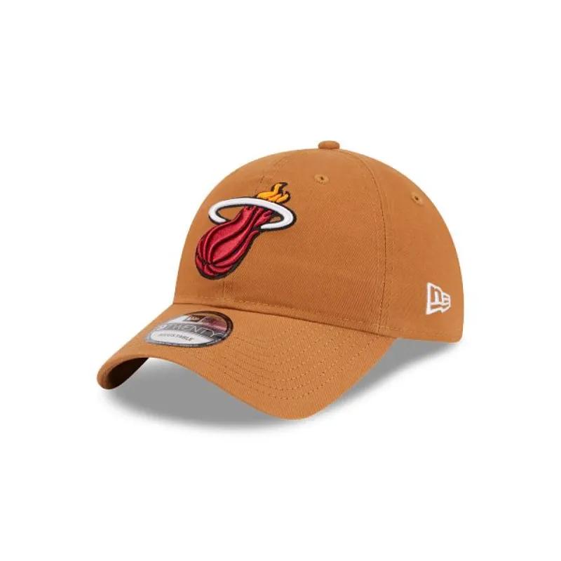 Miami Heat Light Bronze 9TWENTY Adjustable Hat sold by New Era