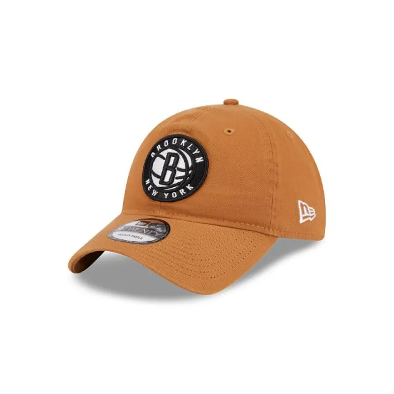 Brooklyn Nets Light Bronze 9TWENTY Adjustable Hat sold by New Era