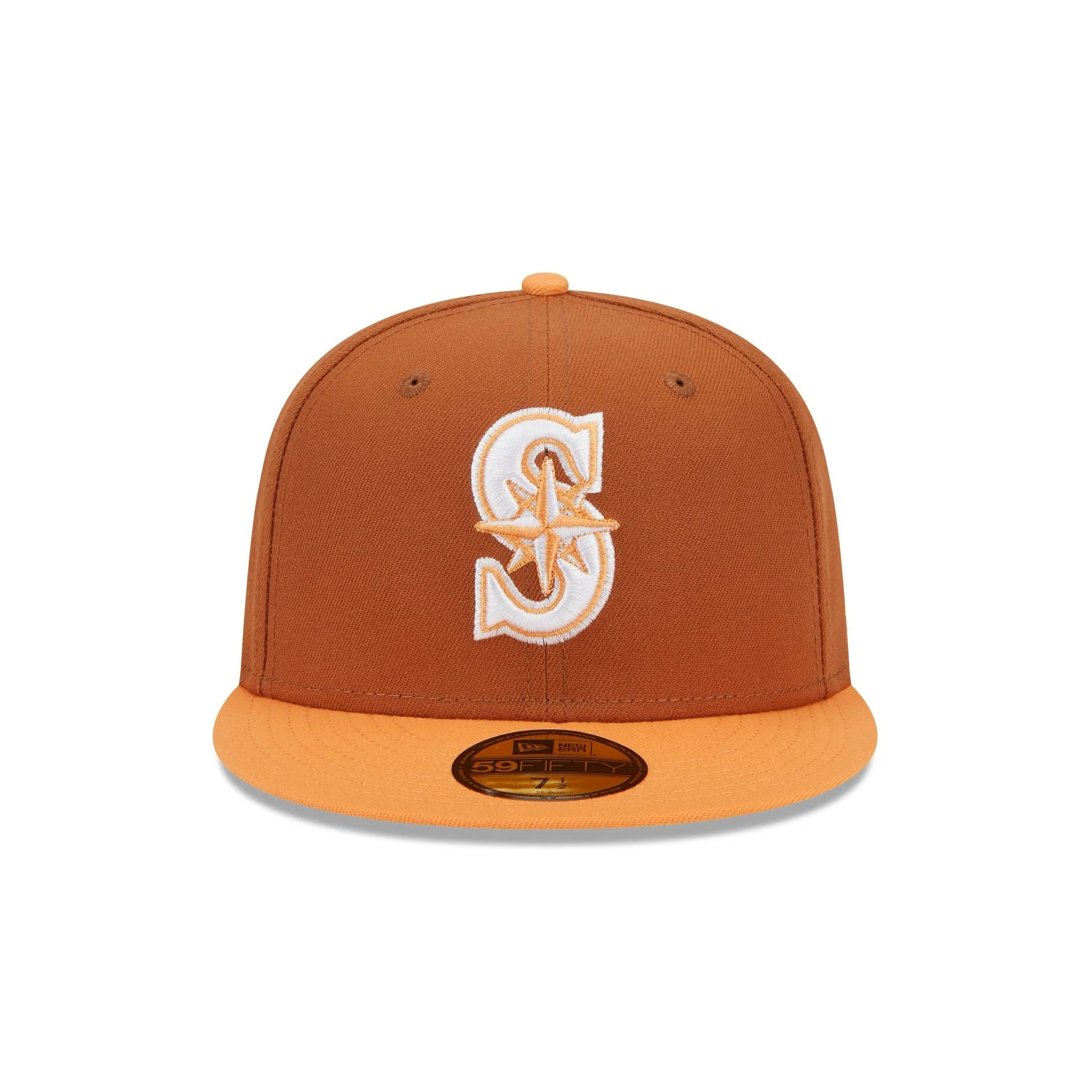 Seattle Mariners Color Pack Earthy Brown 59FIFTY Fitted Hat sold by New Era product image thumbnail 2