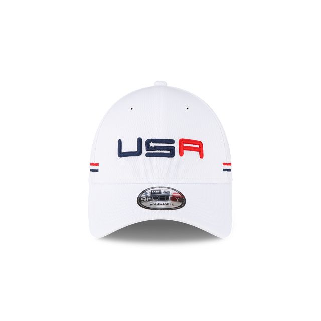 2023 Ryder Cup Team USA White 9FORTY Adjustable Hat sold by New Era product image thumbnail 2