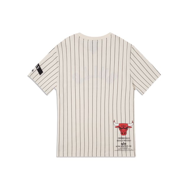Alpha Industries X Chicago Bulls Striped T-Shirt sold by New Era product image thumbnail 2