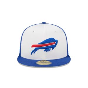 Buffalo Bills Throwback Satin 59FIFTY Fitted Hat sold by New Era