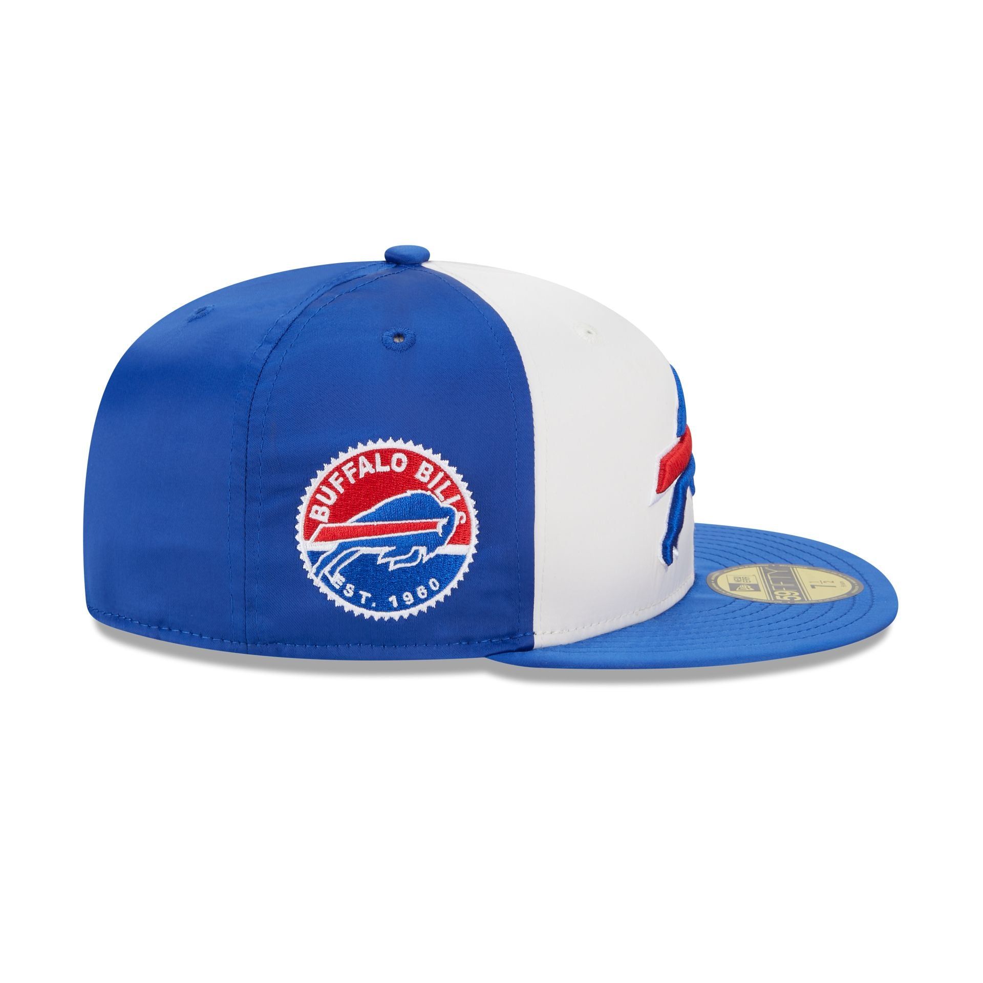 Buffalo Bills Throwback Satin 59FIFTY Fitted Hat sold by New Era product image thumbnail 4