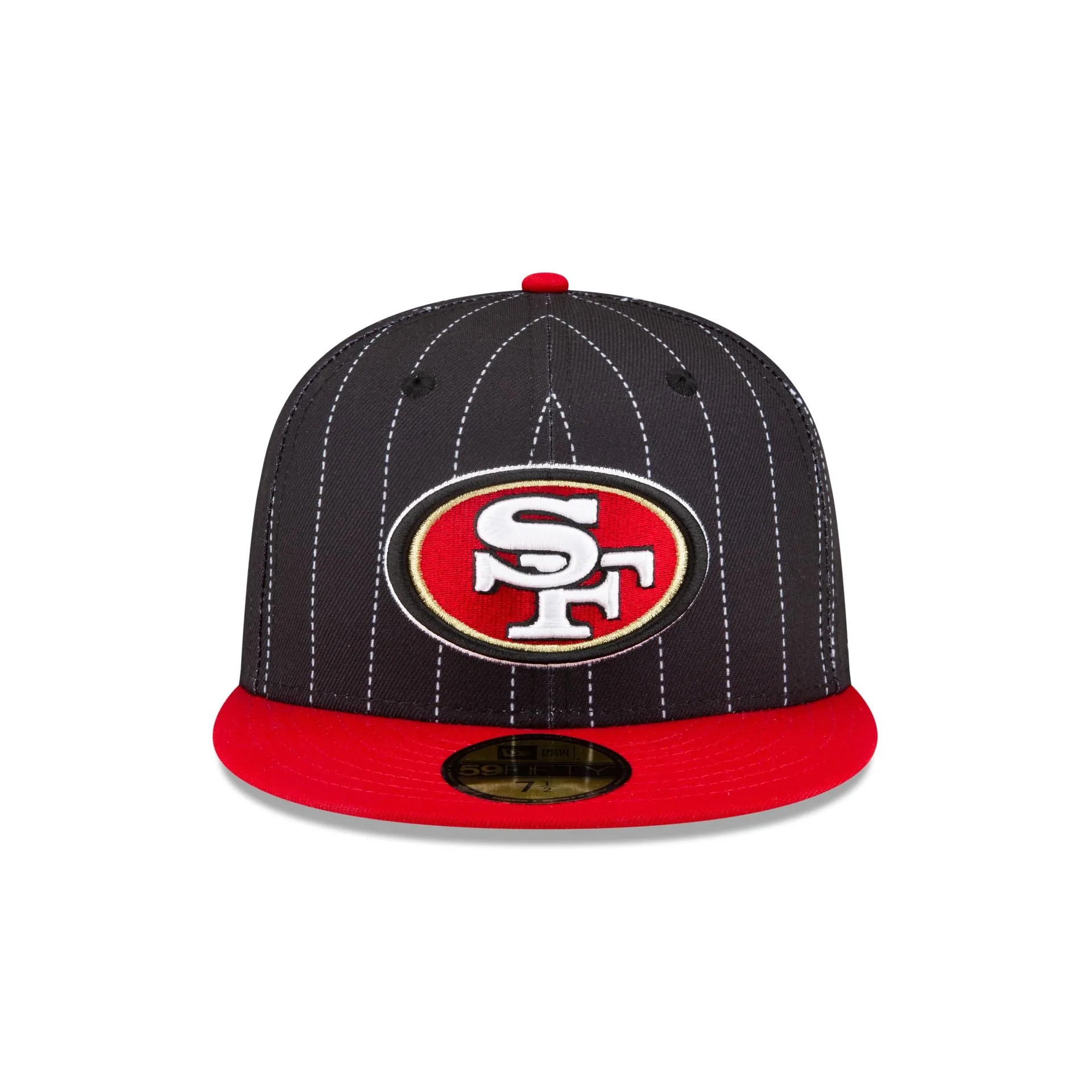 Just Caps Pinstripe San Francisco 49ers 59FIFTY Fitted Hat sold by New Era product image thumbnail 2
