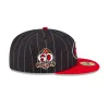 Just Caps Pinstripe San Francisco 49ers 59FIFTY Fitted Hat sold by New Era