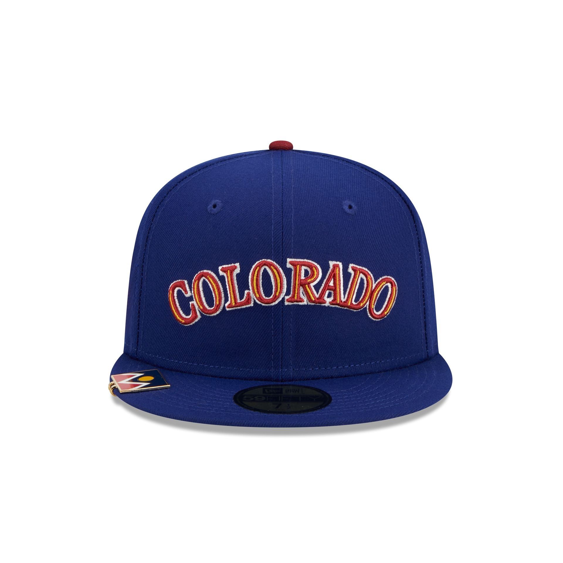 Colorado Rockies City Flag 59FIFTY Fitted Hat sold by New Era product image thumbnail 2