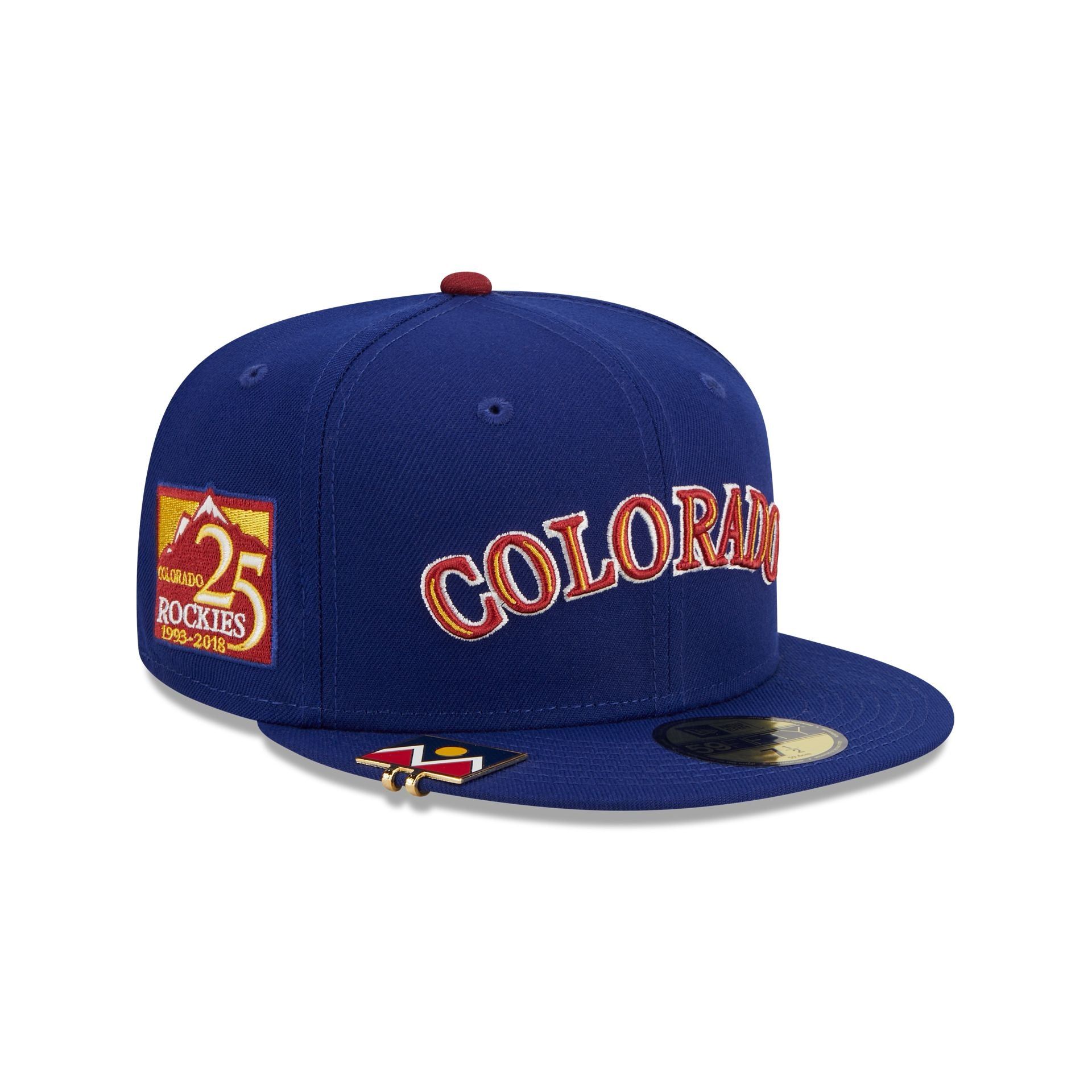 Colorado Rockies City Flag 59FIFTY Fitted Hat sold by New Era