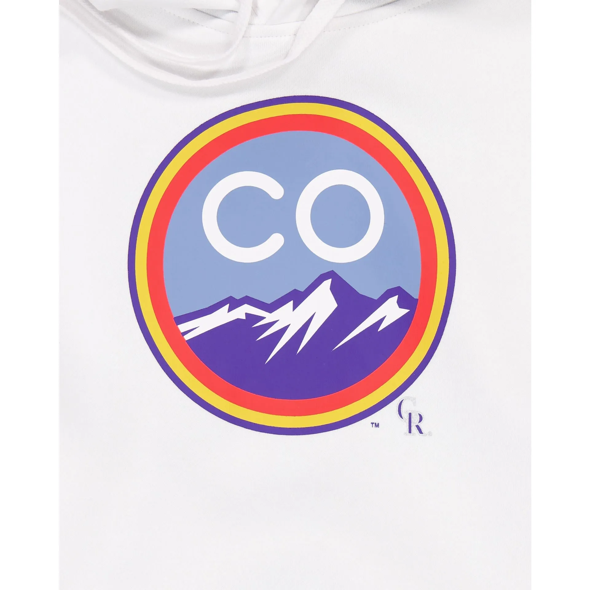 Colorado Rockies City Connect White Hoodie sold by New Era product image thumbnail 3