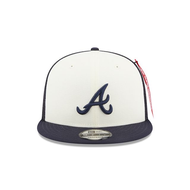 Alpha Industries X Atlanta Braves 9FIFTY Snapback Hat sold by New Era product image thumbnail 2