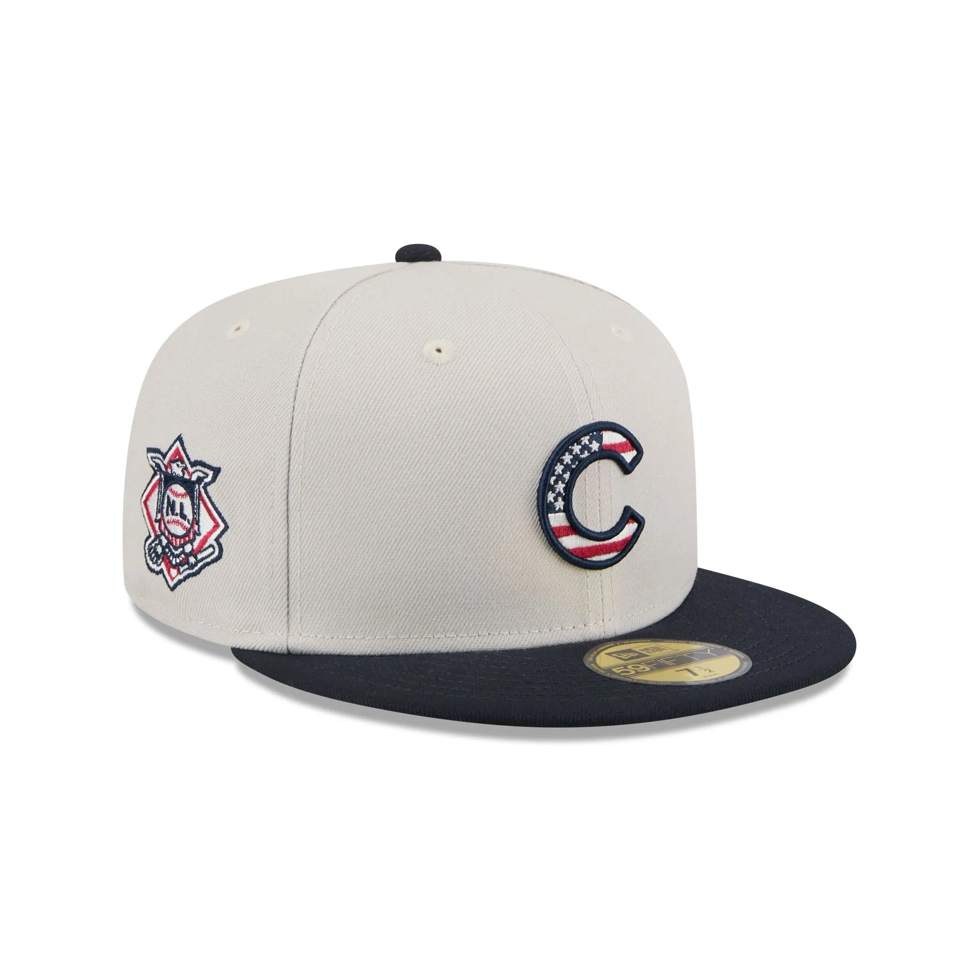 Chicago Cubs Independence Day 2024 59FIFTY Fitted Hat sold by New Era