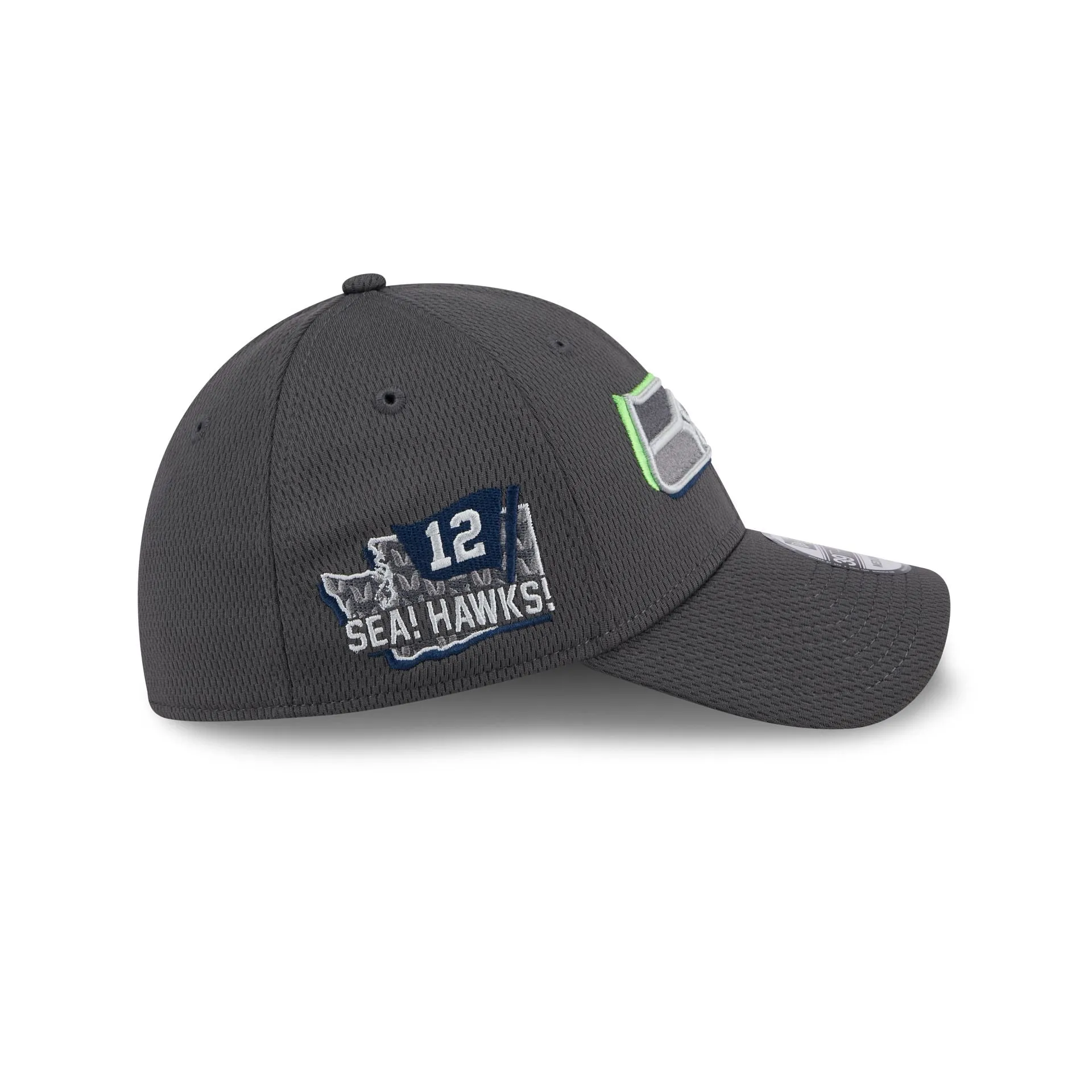 Seattle Seahawks 2024 Draft 39THIRTY Stretch Fit Hat sold by New Era product image thumbnail 4