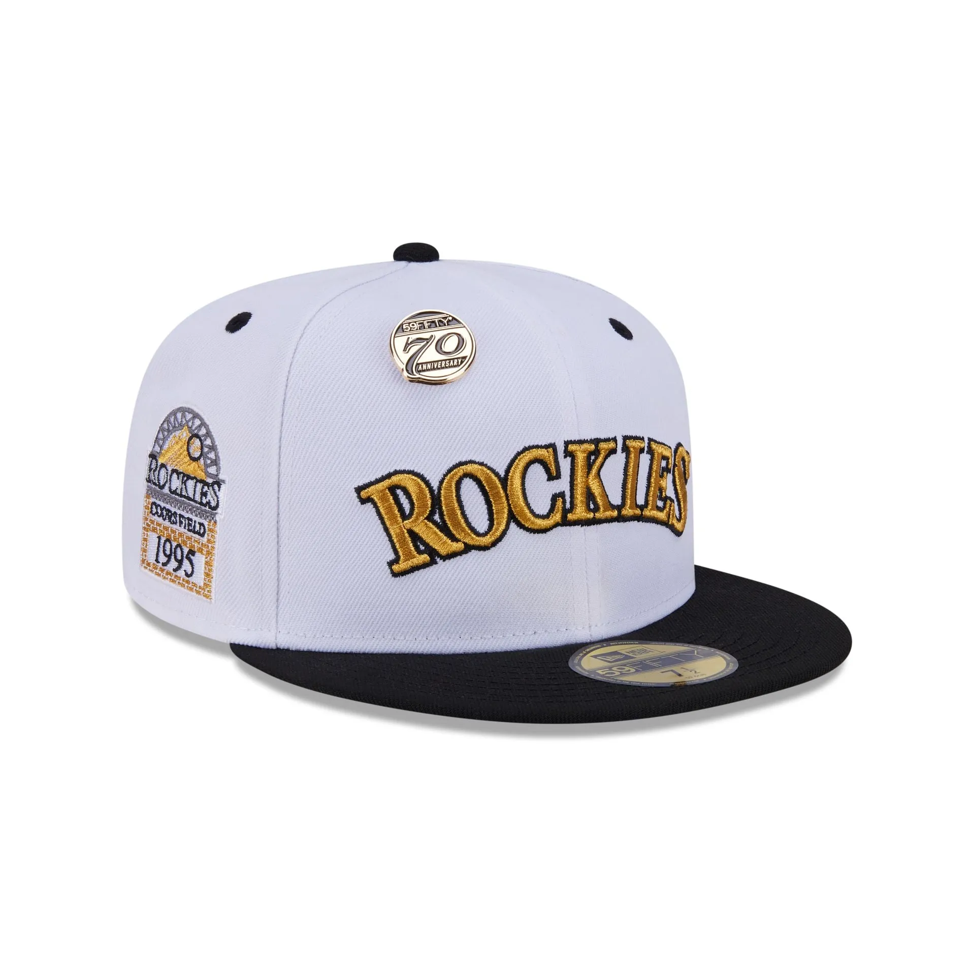 Colorado Rockies 70th Anniversary 59FIFTY Fitted Hat sold by New Era
