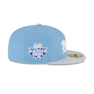 Just Caps Gray Visor Kansas City Royals 59FIFTY Fitted Hat sold by New Era