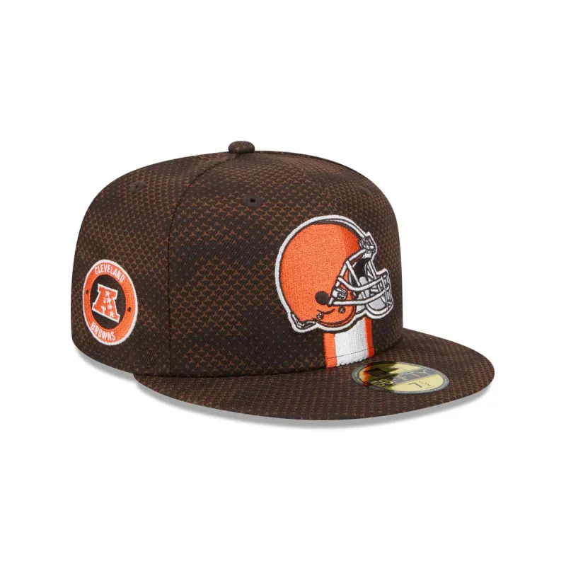 Cleveland Browns 2024 Sideline 59FIFTY Fitted Hat sold by New Era