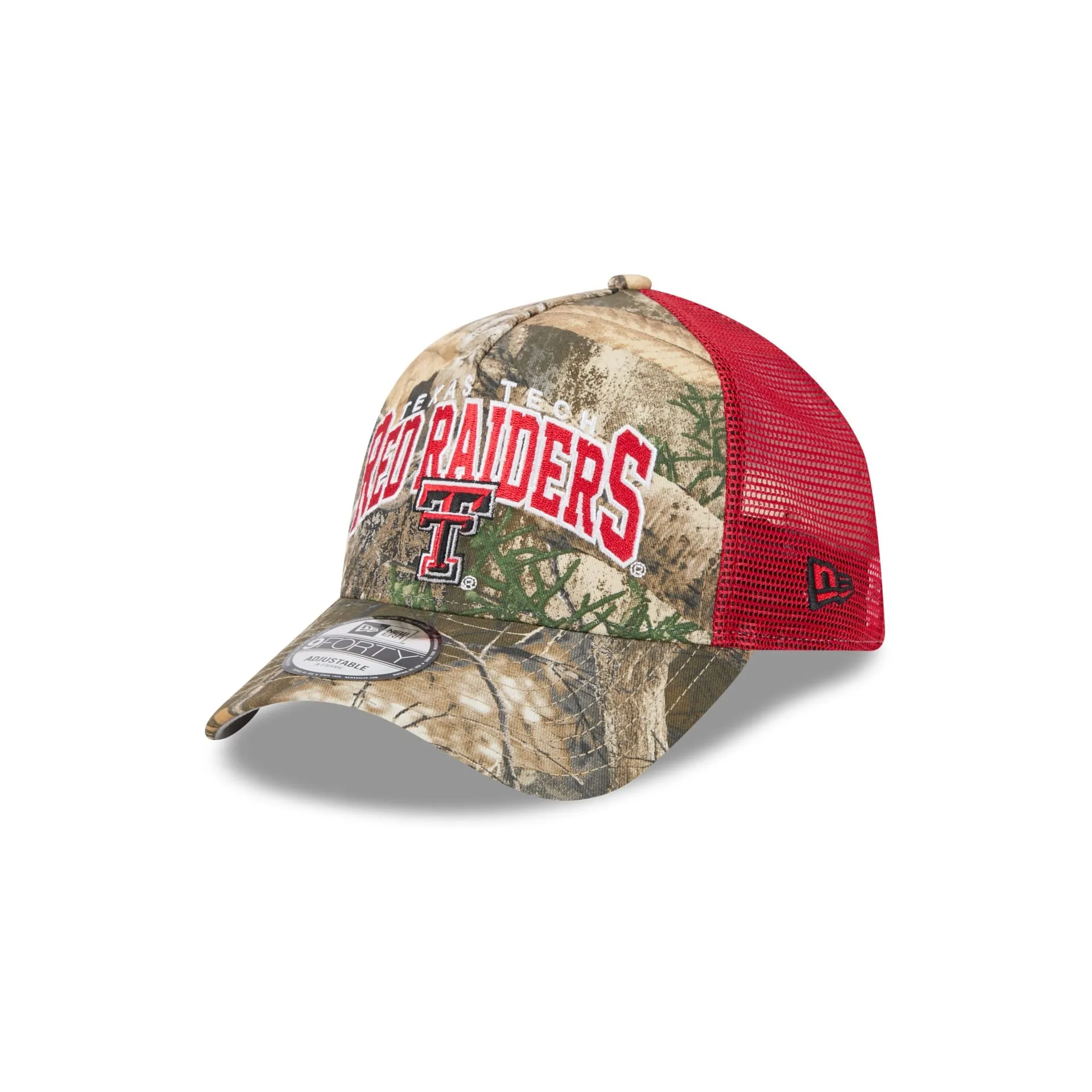 Texas Tech Red Raiders Active 9FORTY A-Frame Trucker Hat sold by New Era