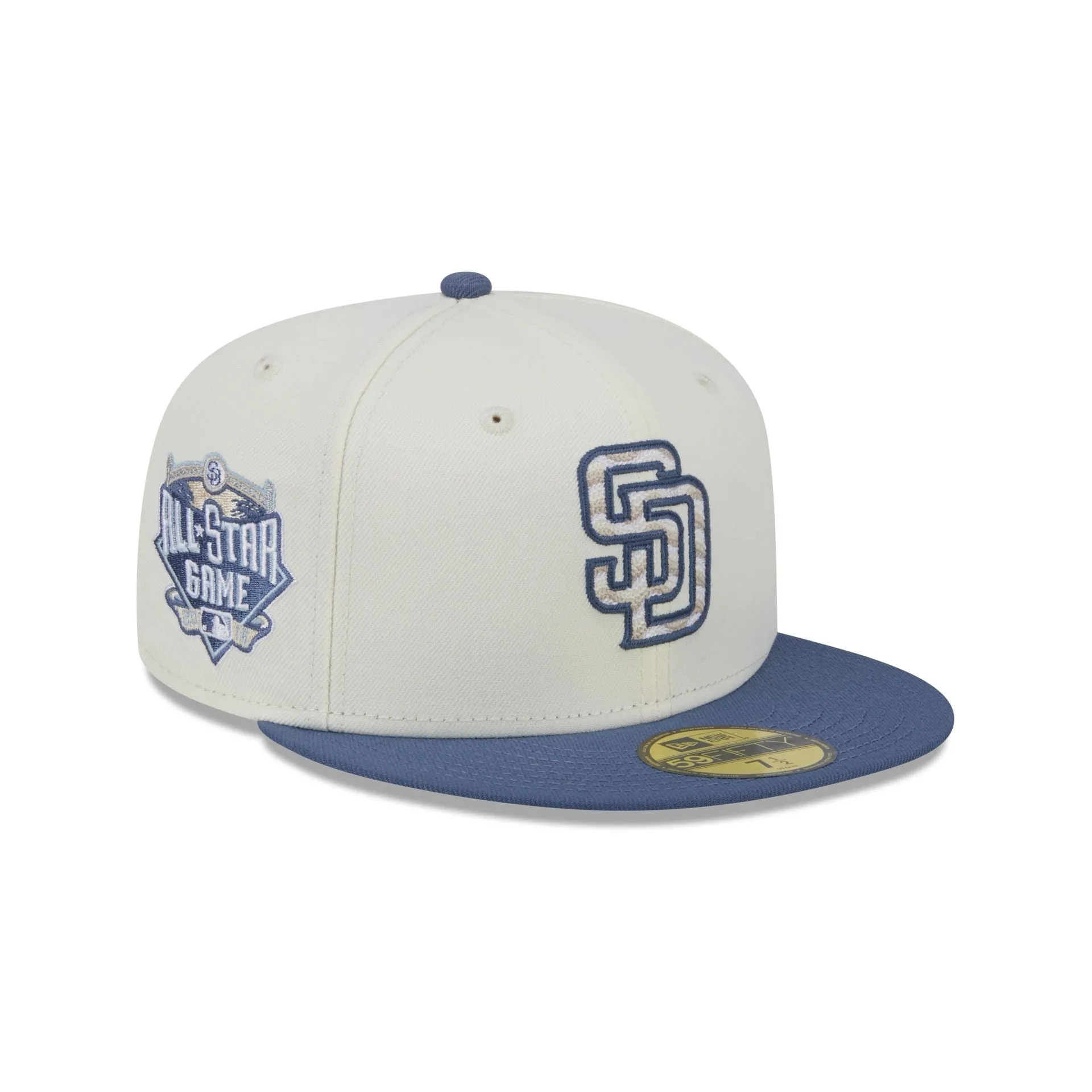 San Diego Padres Wavy Chainstitch 59FIFTY Fitted Hat sold by New Era