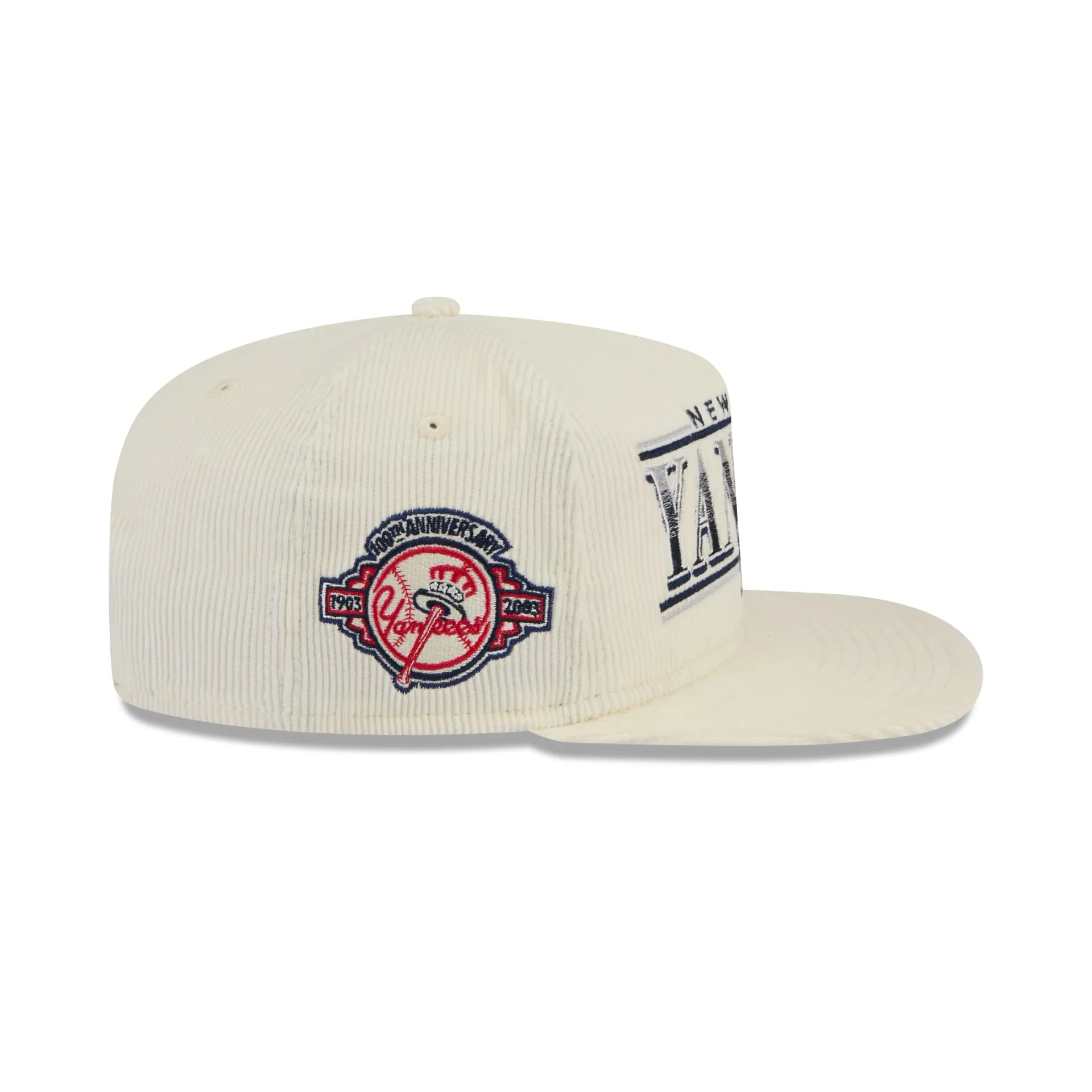 New York Yankees Throwback Corduroy Golfer Hat sold by New Era product image thumbnail 4