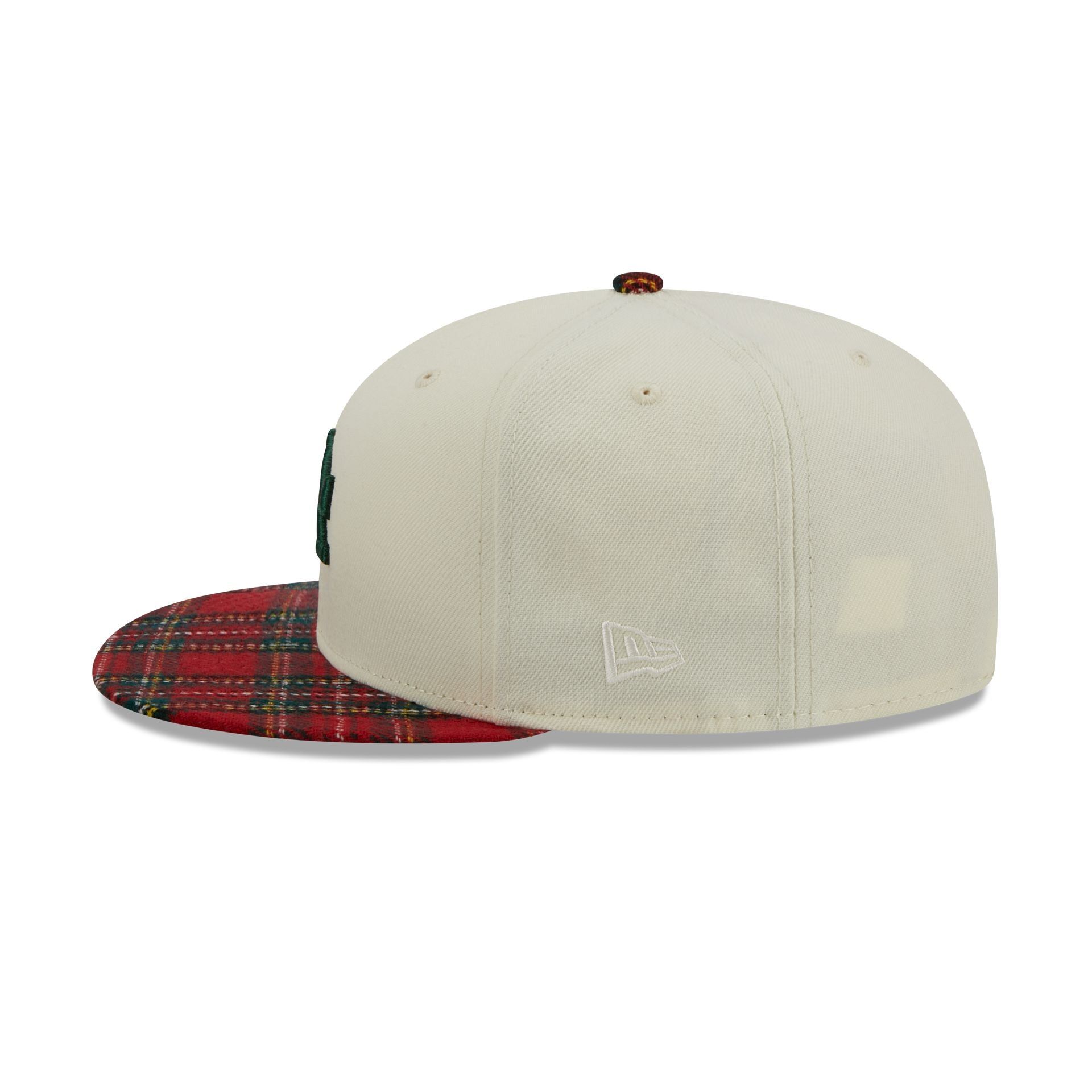 Los Angeles Dodgers Plaid Visor 9FIFTY Snapback Hat sold by New Era product image thumbnail 4